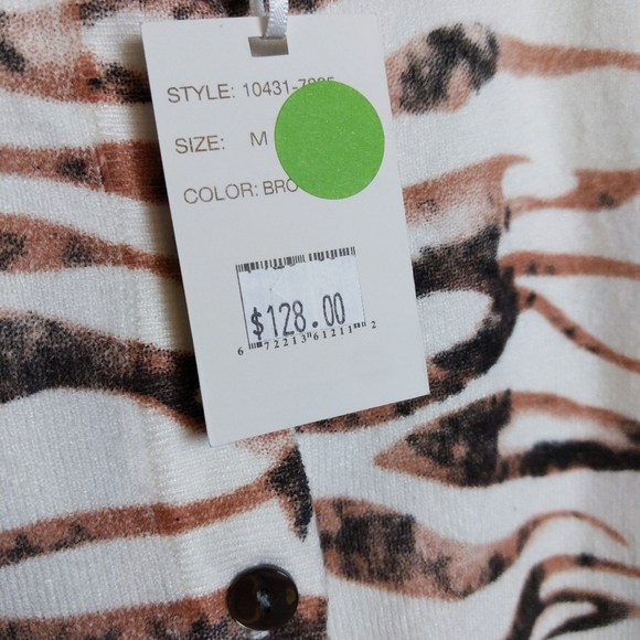 🆕🌿VILA MILANO ZEBRA CARDI🌿 - Picture 7 of 9